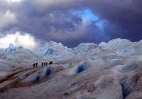 Ledovec v Patagonii, Argentina, Jižní Amerika