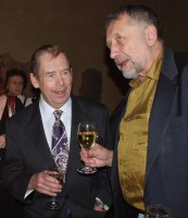 Václav Havel s Janem Vodňanským