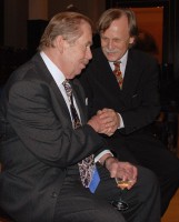 Václav Havel získal cenu Karla Čapka
