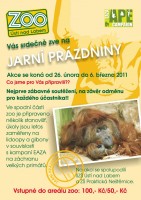 Jarní prázdniny v Zoo Ústí nad Labem